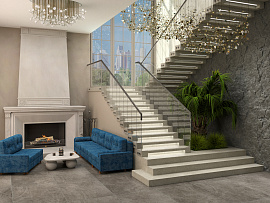 Архитектурный бетон для лакшери-интерьеров от Sarah Hossli